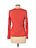 Armani Collezioni Red Long Sleeve Top Size 8 - photo 2