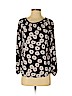Ann Taylor LOFT 100% Polyester Black Long Sleeve Blouse Size XS (petite) - photo 1
