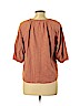 Ann Taylor LOFT Outlet Orange Long Sleeve Top Size L (petite) - photo 2