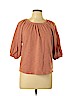 Ann Taylor LOFT Outlet Orange Long Sleeve Top Size L (petite) - photo 1