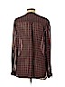 Roz & Ali 100% Polyester Burgundy Long Sleeve Blouse Size L - photo 2