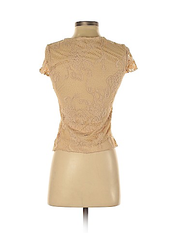 Brittany Black Short Sleeve Blouse (view 2)