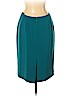 Le Suit 100% Polyester Blue Casual Skirt Size 8 (petite) - photo 2