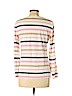 Ann Taylor 100% Cotton Pink Long Sleeve T-Shirt Size L - photo 2