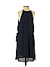 Collective Concepts 100% Polyester Blue Casual Dress Size S (petite) - photo 2