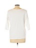 Eileen Fisher 100% Cotton White Long Sleeve T-Shirt Size L - photo 2