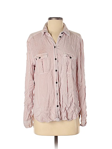American Eagle Outfitters Long Sleeve Button-Down Shirt (view 1)