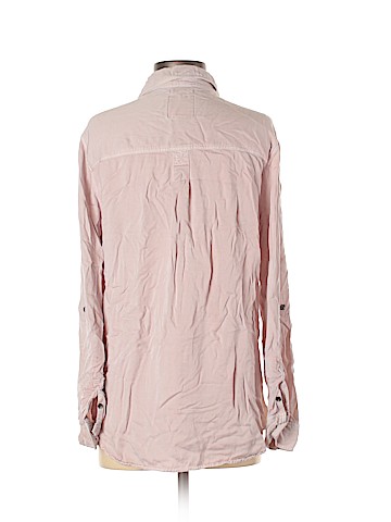 American Eagle Outfitters Long Sleeve Button-Down Shirt (view 2)