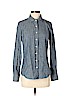 J. Crew Factory Store 100% Cotton Blue Long Sleeve Button-Down Shirt Size S - photo 1