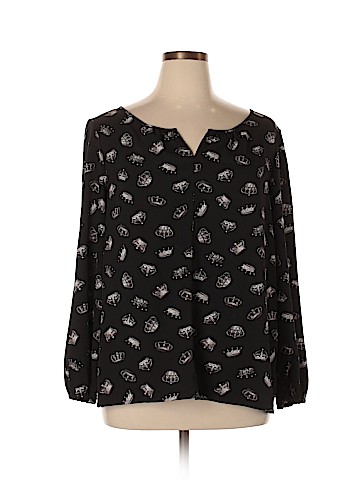 Thakoon for DesigNation Long Sleeve Blouse (view 1)
