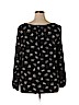 Thakoon for DesigNation 100% Polyester Black Long Sleeve Blouse Size XL - photo 2
