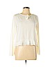 Bongo White Long Sleeve Top Size L - photo 1