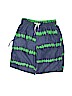 Assorted Brands 100% Polyester Blue Board Shorts Size 7 - photo 1