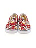 Vans Floral Red Sneakers Size 7 - photo 2