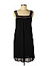 Bordeaux 100% Micro Modal Black Casual Dress Size M - photo 1