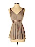 Development 100% Viscose Tan Sleeveless Top Size XS - photo 1