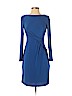 Vince Camuto Blue Casual Dress Size 4 - photo 1