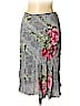 Angie 100% Rayon Gray Casual Skirt Size L - photo 2