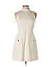 White House Black Market Ivory Casual Dress Size 8 (petite) - photo 1