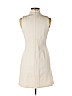 White House Black Market Ivory Casual Dress Size 8 (petite) - photo 2