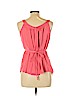 Forever 21 100% Polyester Pink Sleeveless Blouse Size L - photo 2