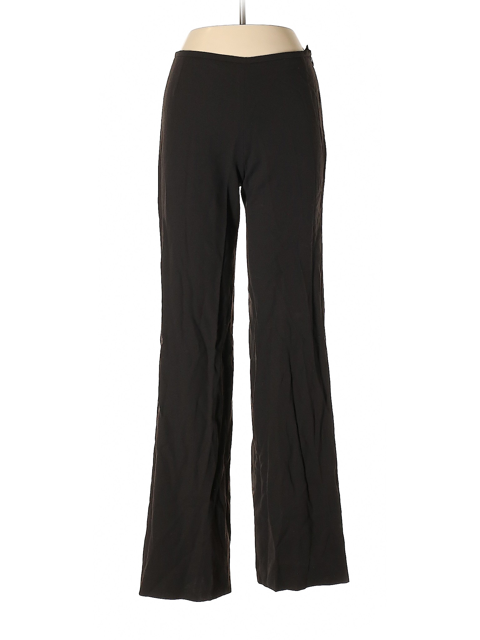 Armani Collezioni Women Black Wool Pants 6 | eBay