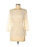 Ann Taylor LOFT Ivory 3/4 Sleeve Blouse Size M (petite) - photo 1