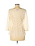 Ann Taylor LOFT Ivory 3/4 Sleeve Blouse Size M (petite) - photo 2