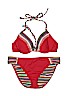Lucky Brand Red Two Piece Swimsuit Size L - photo 1