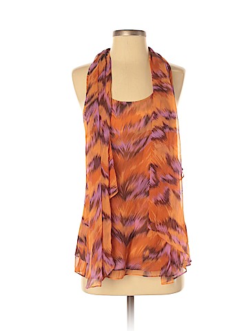 Diane von Furstenberg Sleeveless Silk Top (view 1)