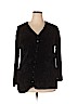 Paraphrase Black Cardigan Size 1X - photo 1