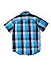Hawk Plaid Blue Short Sleeve Button-Down Shirt Size L (youth) - photo 2