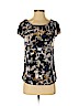 Anne Klein Blue Short Sleeve Top Size S (petite) - photo 1