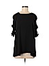 Joseph Ribkoff Black 3/4 Sleeve Top Size 6 - photo 1
