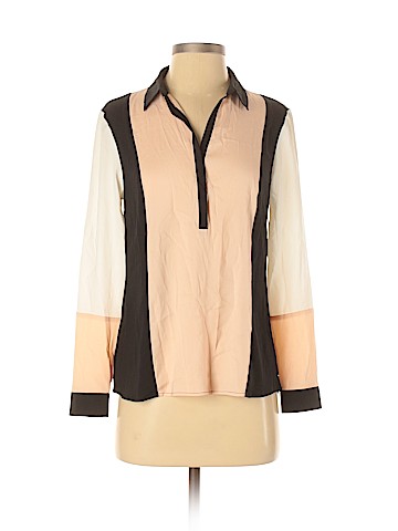 Ann Taylor Long Sleeve Blouse (view 1)