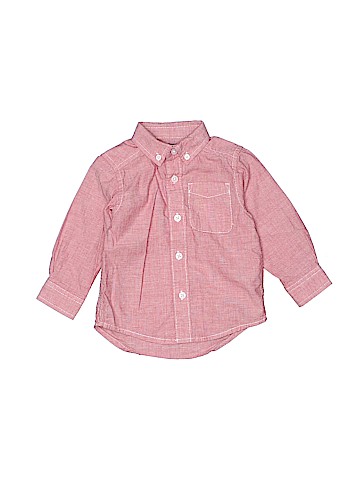 The Children's Place Long Sleeve Button-Down Shirt (view 1)
