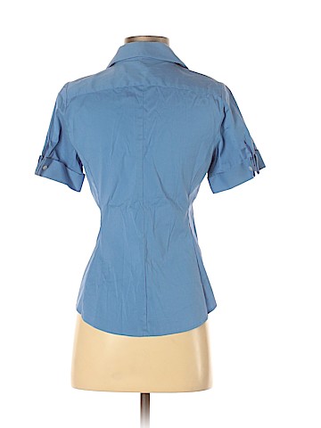 Ann Taylor Short Sleeve Button-Down Shirt (view 2)