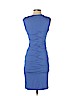 Nicole Miller Studio Blue Casual Dress Size P (petite) - photo 2