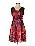 Banana Republic 100% Silk Red Casual Dress Size 10 (petite) - photo 1