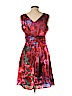 Banana Republic 100% Silk Red Casual Dress Size 10 (petite) - photo 2