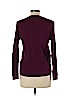 Lands' End 100% Baumwolle Purple Cardigan Size L (petite) - photo 2