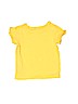 H&M 100% Cotton Yellow Short Sleeve T-Shirt 3-6 MO / 6 MO - photo 2