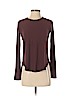 Theory Burgundy Long Sleeve Top Size P (petite) - photo 1