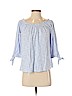 Cupio Blue Short Sleeve Top Size S (petite) - photo 1