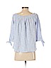 Cupio Blue Short Sleeve Top Size S (petite) - photo 2