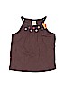 Gymboree 100% Cotton Brown Sleeveless Top Size 6 - photo 1
