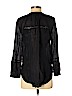 Paige 100% Cotton Black Long Sleeve Blouse Size S - photo 2
