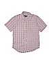 Basics Red Short Sleeve Button-Down Shirt Size 10 - 12 - photo 1