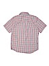 Basics Red Short Sleeve Button-Down Shirt Size 10 - 12 - photo 2