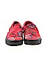 Vans Floral Red Sneakers Size 8 - photo 2